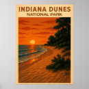 Suche nach indiana dünen poster Retro