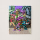 Suche nach niedlicher fuchs puzzle Cartoon