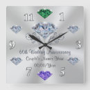 Suche nach 60 hochzeitstag wanduhren Diamanten