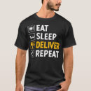 Suche nach liefern sie tshirts Postbote