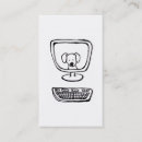 Suche nach computer visitenkarten Weiß