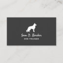 Suche nach schäferhund visitenkarten Tier