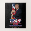 Suche nach trump puzzle Amerikanische flagge