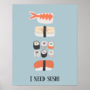 Suche nach sushi poster Sashimi