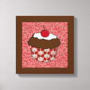 Suche nach cupcake leinwandbilder Kirsche