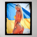 Suche nach blondine poster Blau