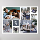 Suche nach und weißes monogramm poster Family