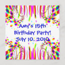 Suche nach fünfzehnter geburtstag einladungen Niedlich