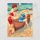 Suche nach vintage badeanzüge postkarten Strand