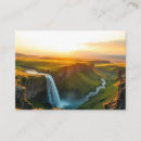 Suche nach wasserfall visitenkarten Fluss