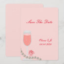 Suche nach rosa perlen save the date Modern