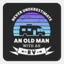 Suche nach alter mann aufkleber Van