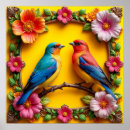 Suche nach singvögel poster Gelb