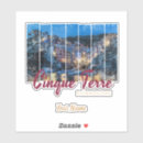 Suche nach cinque terre aufkleber Souvenir
