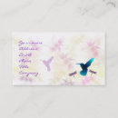 Suche nach blauer kolibri visitenkarten Kolibris