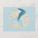 Suche nach meerjungfrau schwanz postkarten Blau