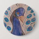 Suche nach blauer pfau buttons Bunt