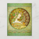 Suche nach vintager efeu postkarten Jugendstil