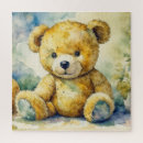 Suche nach teddy puzzle Aquarell
