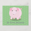 Suche nach niedliches schwein postkarten Bezaubernd