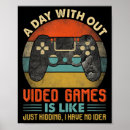 Suche nach video game poster Gamer