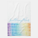 Suche nach regenbogenfarben geschirr tücher Streifen