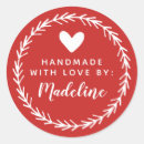 Suche nach handmade by aufkleber Weihnachten