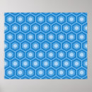 Suche nach hexagon poster Blau