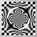 Suche nach optical illusion poster Black
