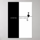 Suche nach silhouetten der schwarzen katze poster Elegant