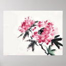 Suche nach japanische malerei poster Blume