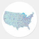 Suche nach usa karte aufkleber Blau