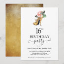 Suche nach 16th birthday einladungen Sweet sixteen