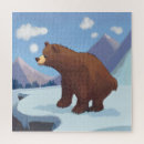 Suche nach braunbär puzzle Cartoon