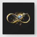 Suche nach unendlichkeit wanduhren Gold