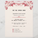 Suche nach haar und make up flyer Maskenbildner