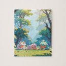 Suche nach mythisch puzzle Wald