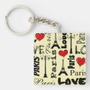 Suche nach liebe paris schlüsselanhänger Reise