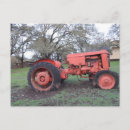 Suche nach roter traktor postkarten Vintage