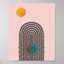 Suche nach der mond poster Abstrakt