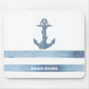 Suche nach schiff und anker mousepads Blau