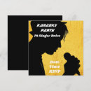 Suche nach gesang einladungen Karaoke party