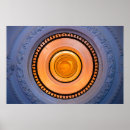 Suche nach licht und schatten poster Abstrakt