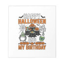 Suche nach halloween party notizblock Gruselige designs