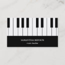 Suche nach klavier visitenkarten Beruf