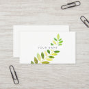 Suche nach farn blätter visitenkarten Weiß