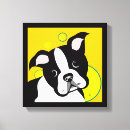 Suche nach boston terrier leinwandbilder Hund