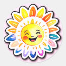 Suche nach lächelnde sonne aufkleber Sonnig