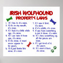 Suche nach irish wolfhound poster Niedlich