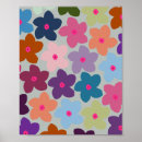 Suche nach retro blumen poster Muster
